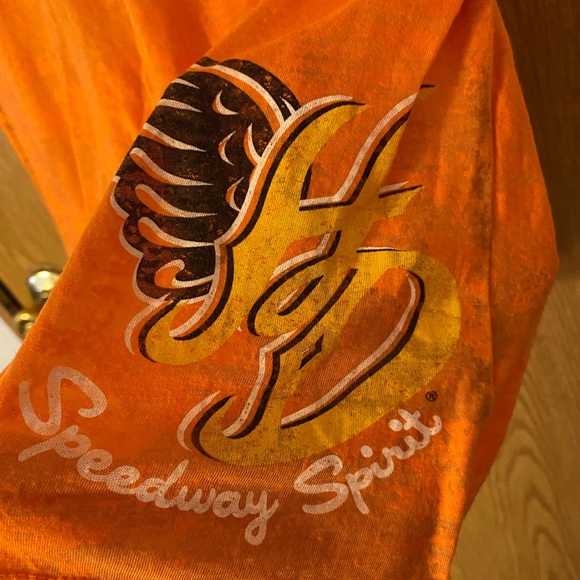 Harley-Davidson Graphic Raglan Tee Orange and Black - Picture 5 of 5